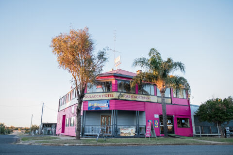 The Dulacca Hotel aka The Pink Pub